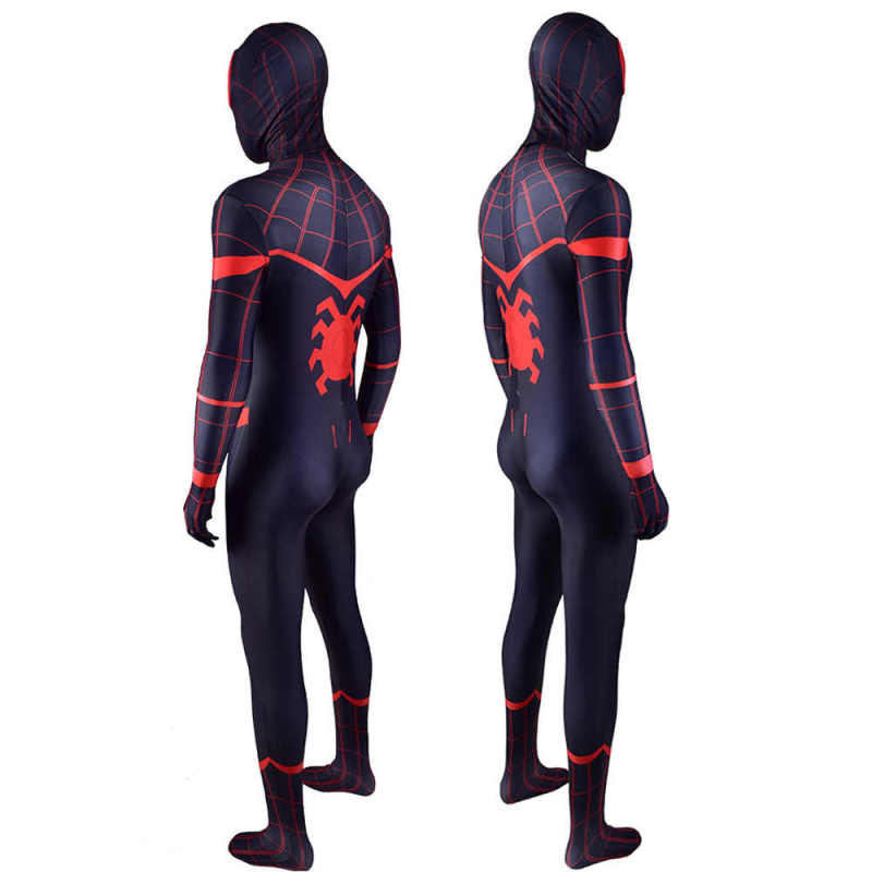 Spider-Man Homecoming Miles Morales Zentai Suit Adults Kids