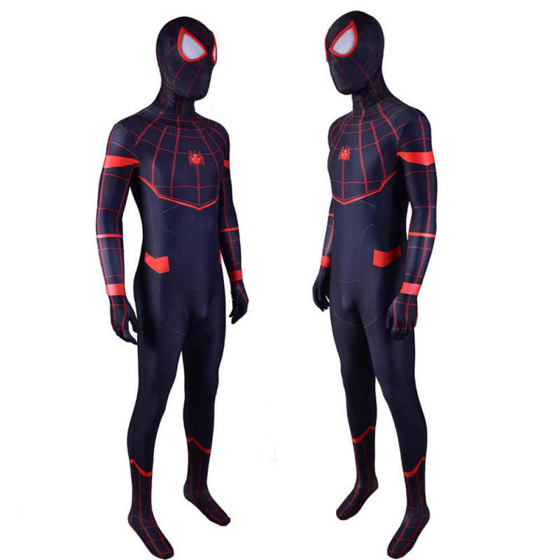 Spider-Man Homecoming Miles Morales Zentai Suit Adults Kids
