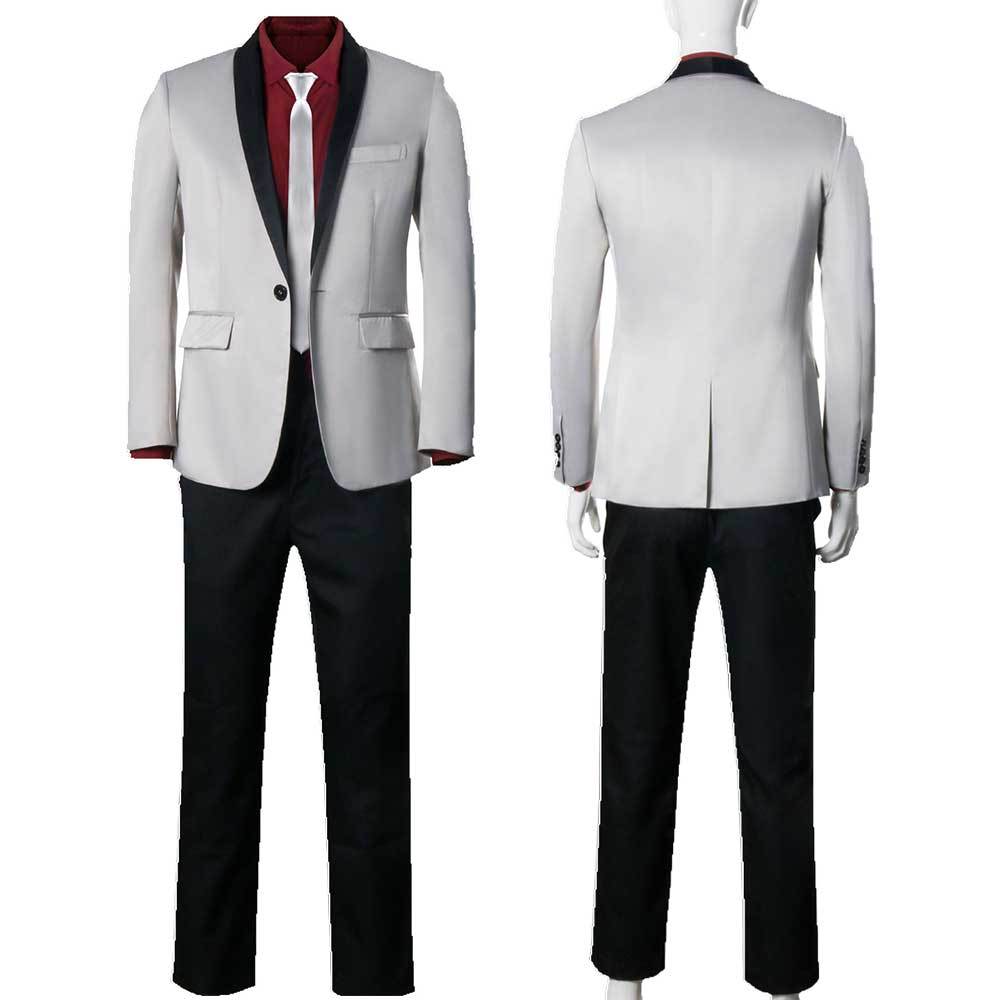 Jared Leto Joker Costume Suicide Squad Cosplay Shirt Coat Pants (Ready To Ship) Takerlama