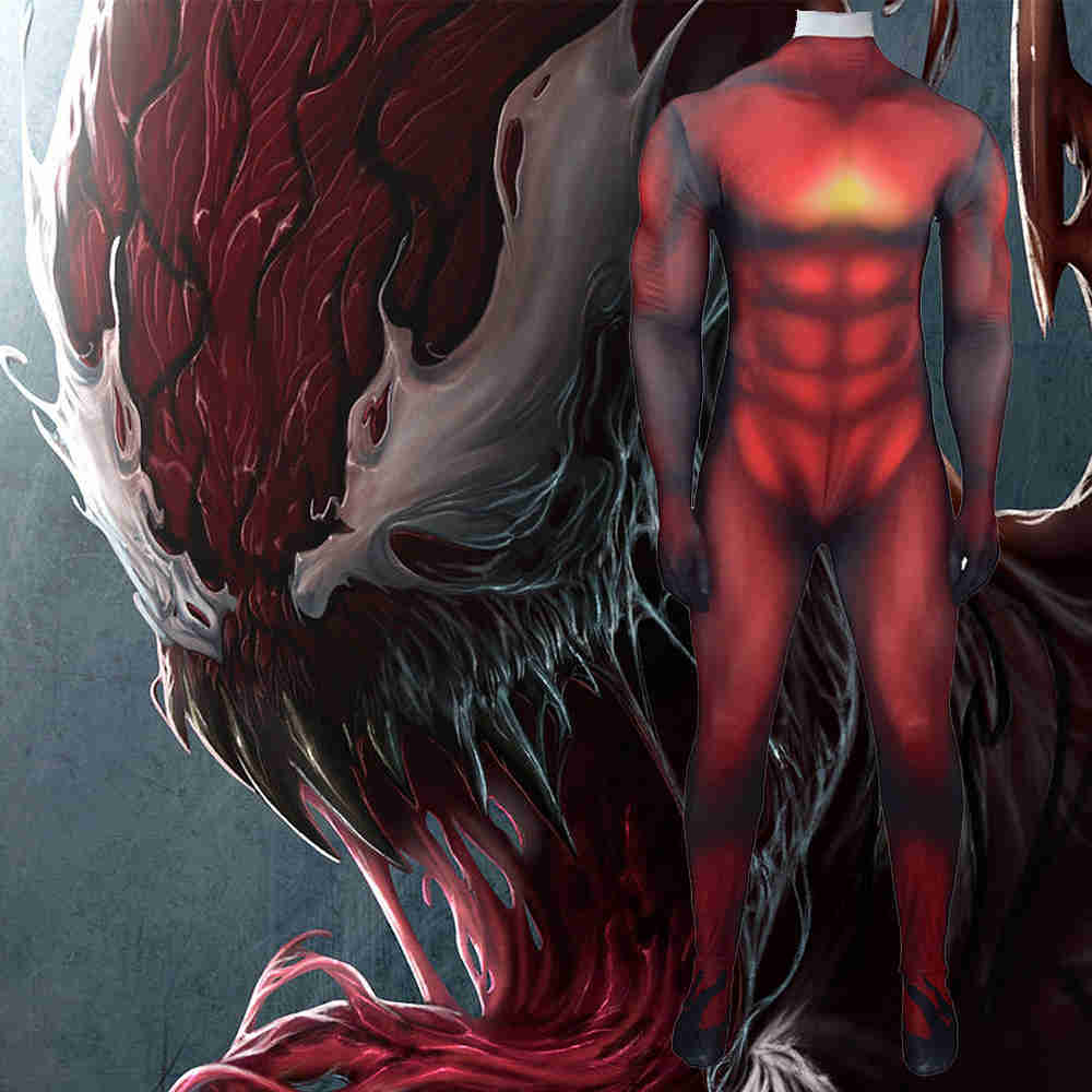 Venom Let There Be Carnage Cosplay Costume Kids Adults