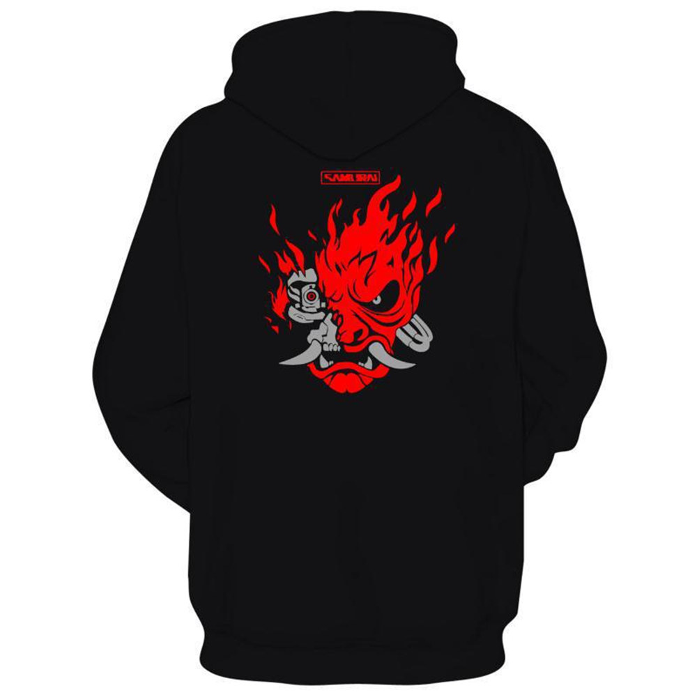 Samurai cyberpunk hoodie hot sale