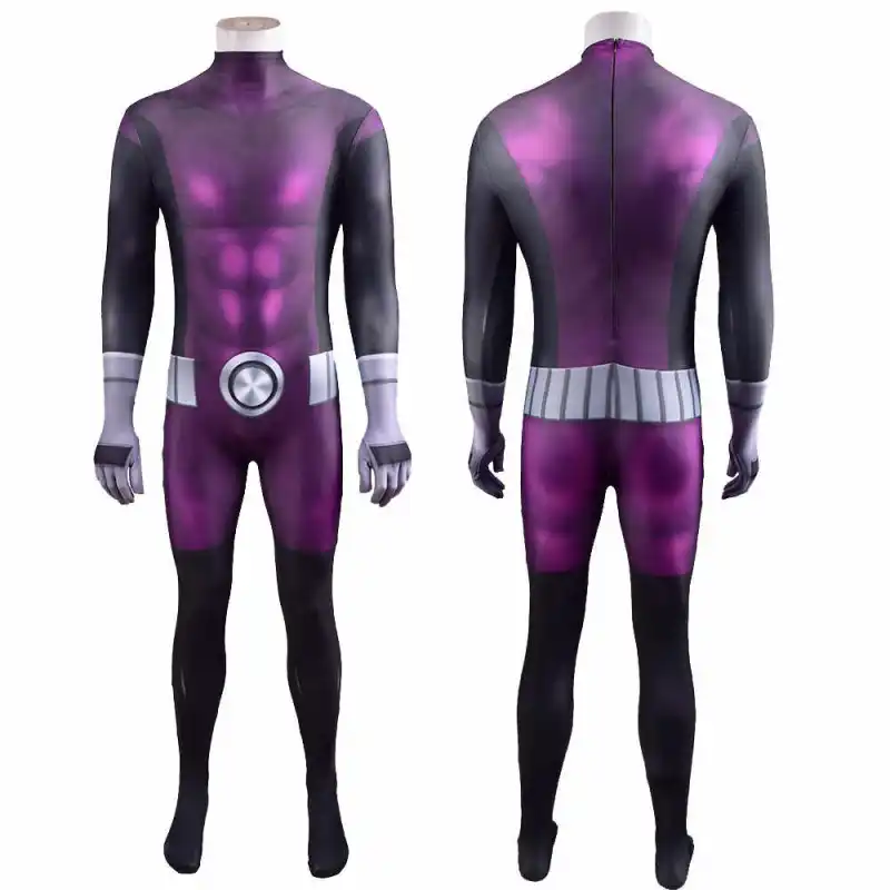 Beast Boy Teen Titans Cosplay Costume Kids Adults