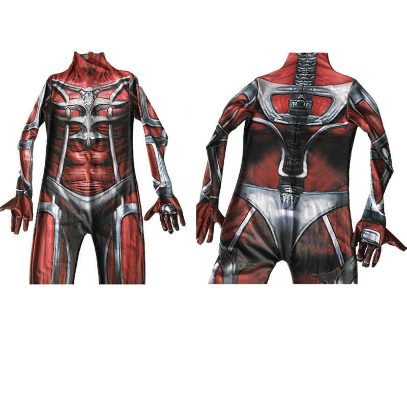 Villain Lord Zedd Cosplay Zentai Suit Mask Adult Kids