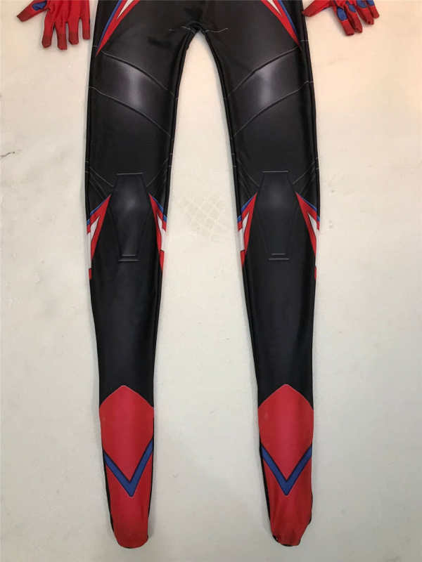 Spider-Man Miles Morales 2099 Hood Suit Mask Adult Kids