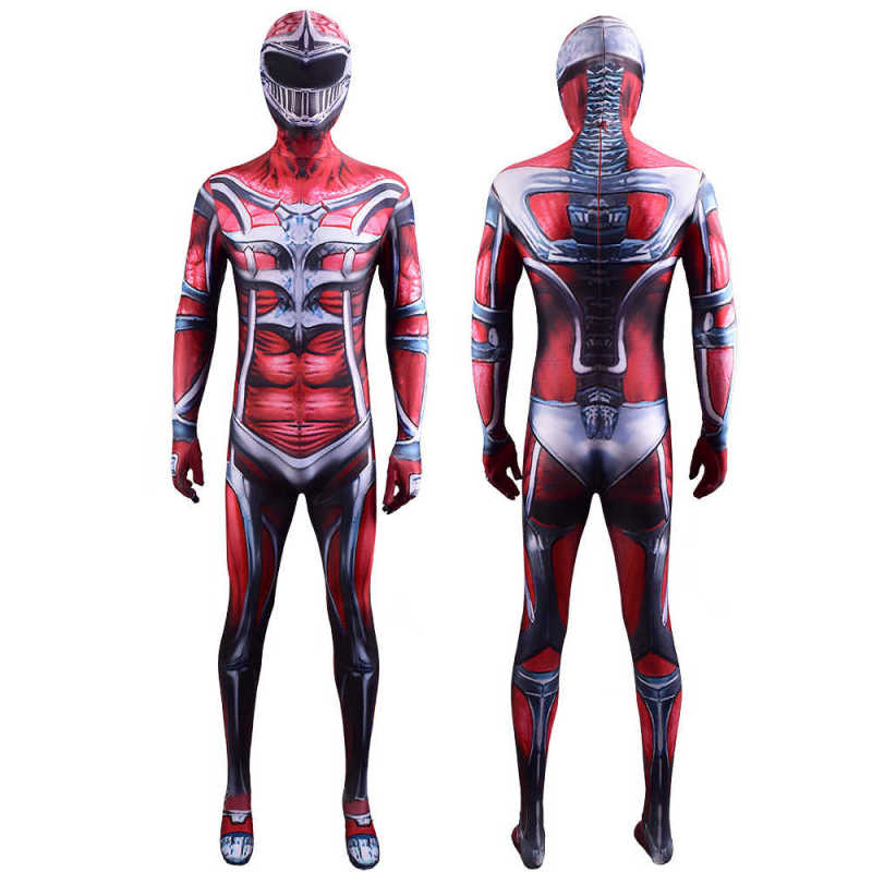 Villain Lord Zedd Cosplay Zentai Suit Mask Adult Kids