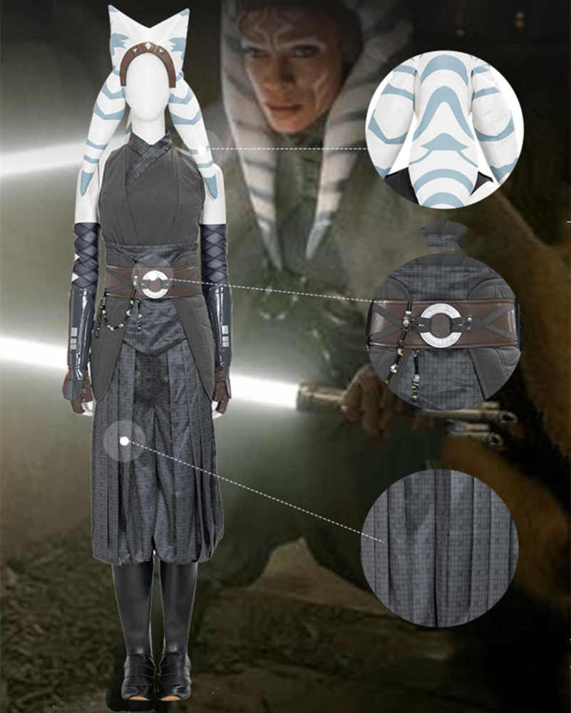 Ahsoka Tano Cosplay Costume Star War The Clone Wars season 7