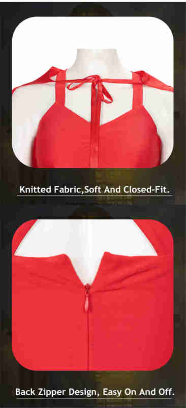 Scarlet Witch Wanda Maximoff Cosplay Costume-WandaVision Takerlama(Available After Halloween)