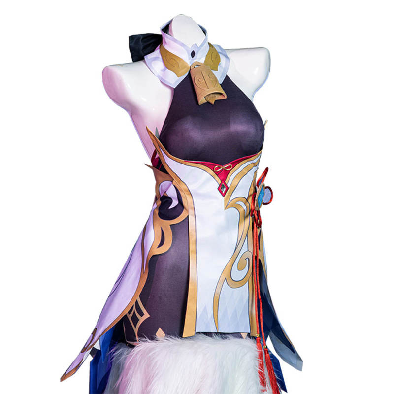Ganyu Cosplay Costume Game Genshin Impact Qilin Bloodline Fairy Outfits