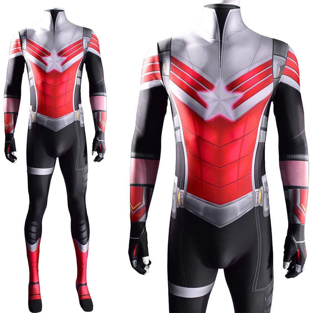The Falcon and the Winter Soldier Sam Wilson Captain America Cosplay Costume