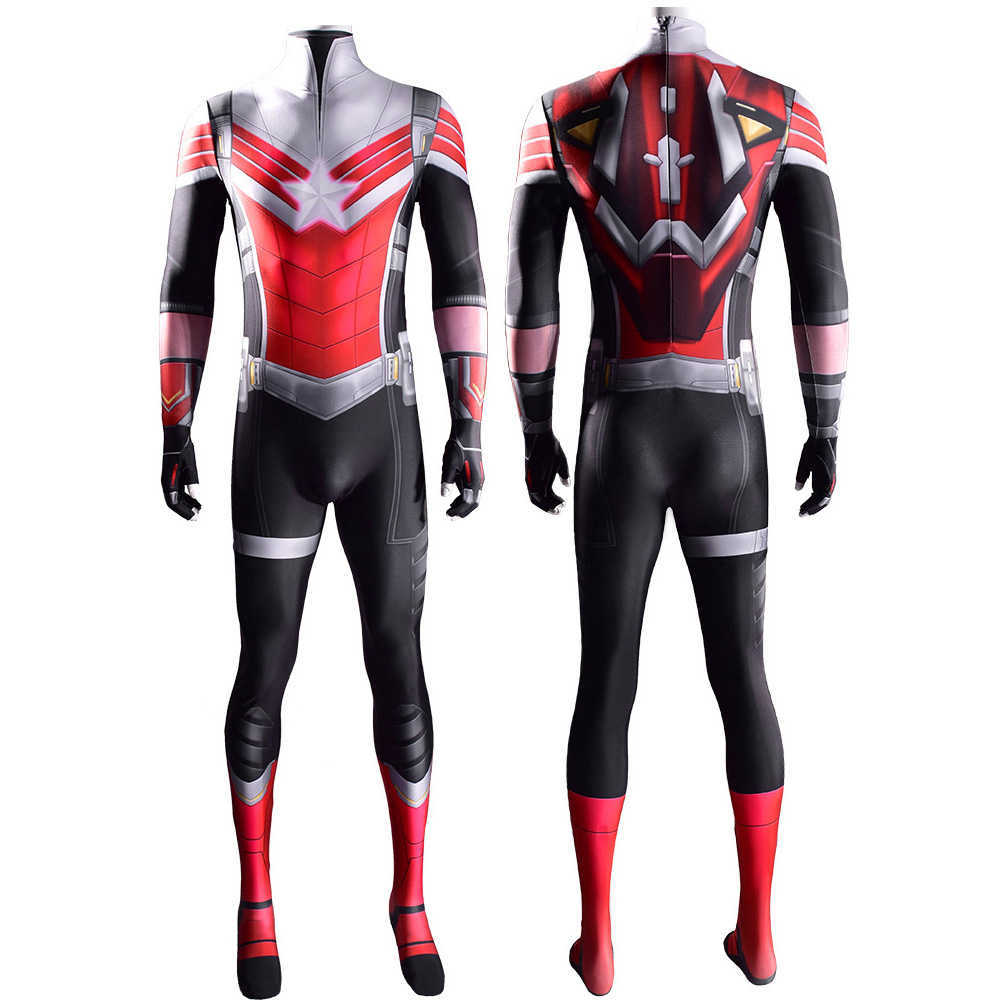 The Falcon and the Winter Soldier Sam Wilson Captain America Cosplay Costume