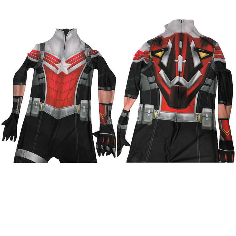 The Falcon and the Winter Soldier Sam Wilson Captain America Cosplay Costume