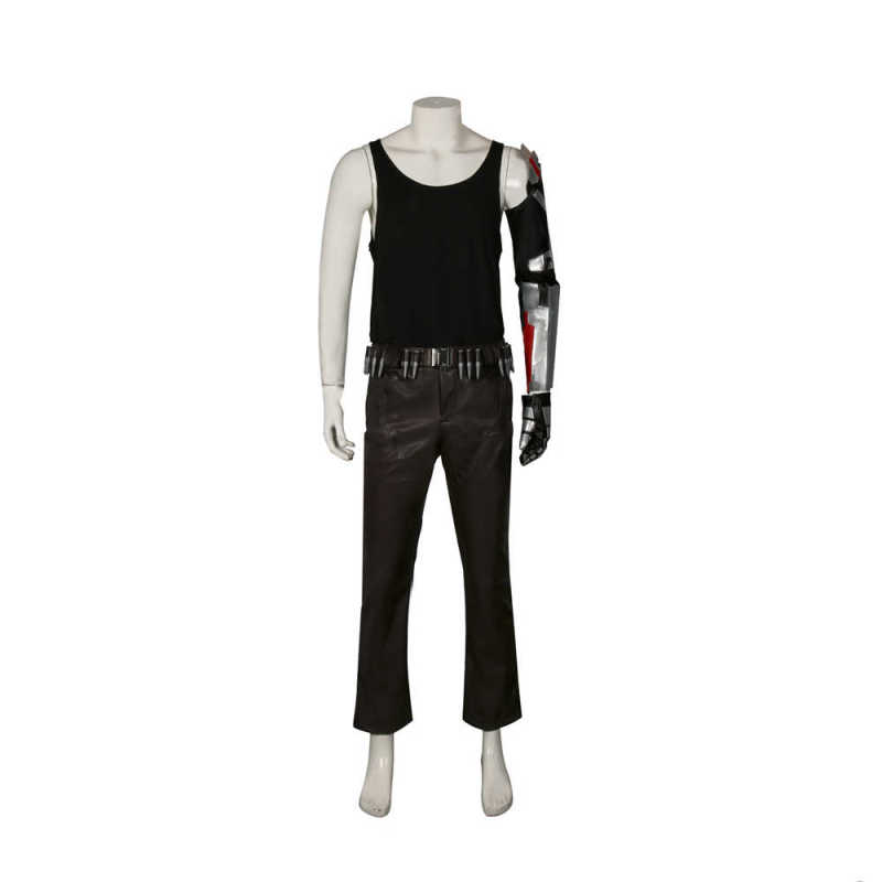 Johnny Silverhand Costume Leather Cyberpunk 2077 Cosplay Outfits