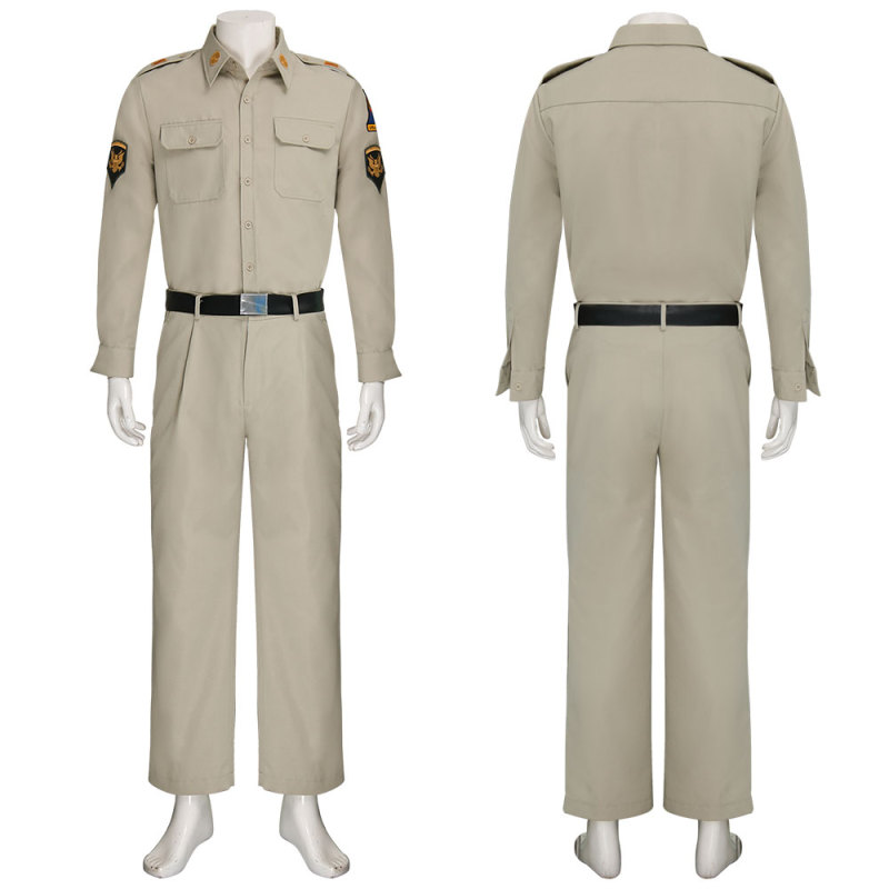 Blue Hawaii Chad Gates Army Uniform Cosplay Costume