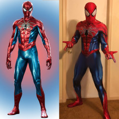 Spider-Armor MK IV Suit Spiderman Cosplay Costume