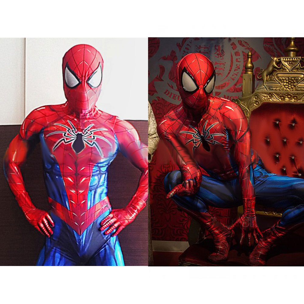 Spider-Armor MK IV Suit Spiderman Cosplay Costume