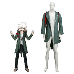 Danganronpa 2 Goodbye Despair Nagito Komaeda Coat Cosplay Costume(Ready To Ship)