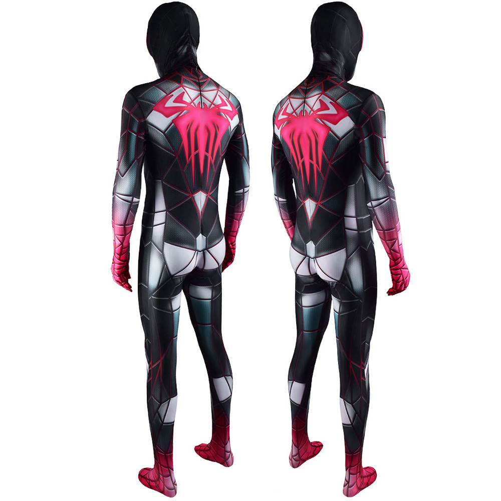 Spiderman Miles Morales Costume 2021 PS5 Programmable Matter Suit