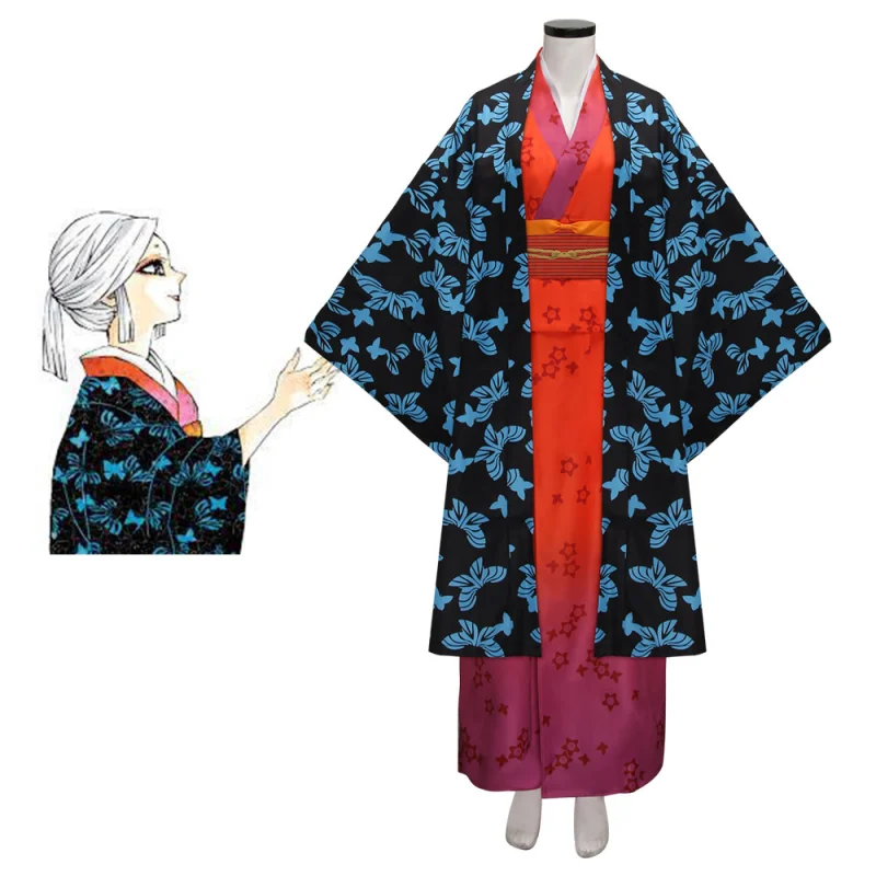 Ubuyashiki Amane Cosplay Costume-Demon Slayer Kimetsu no Yaiba