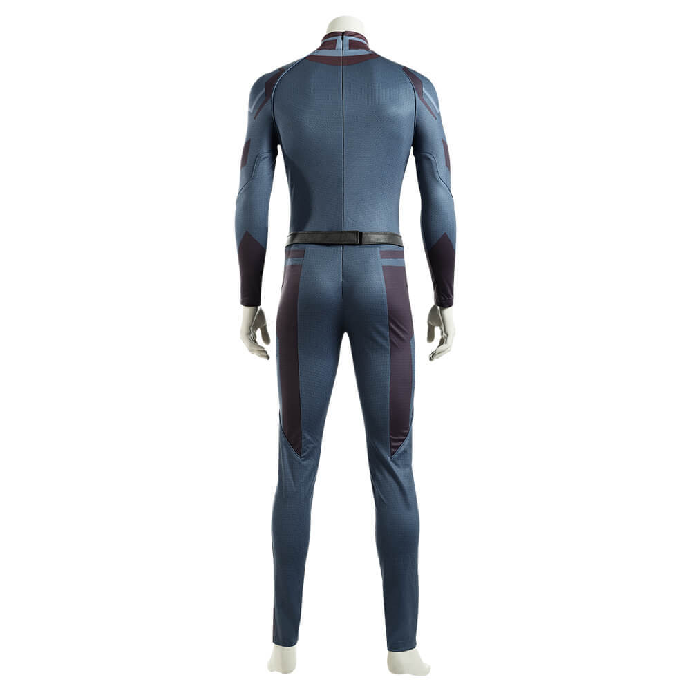 WandaVision Vision Cosplay Costume Superhero Jumpsuit Cape No Boots Takerlama