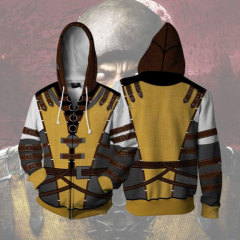 Mortal Kombat 11 Scorpion Hanzo Hasashi 3D Printed Hoodie Yellow