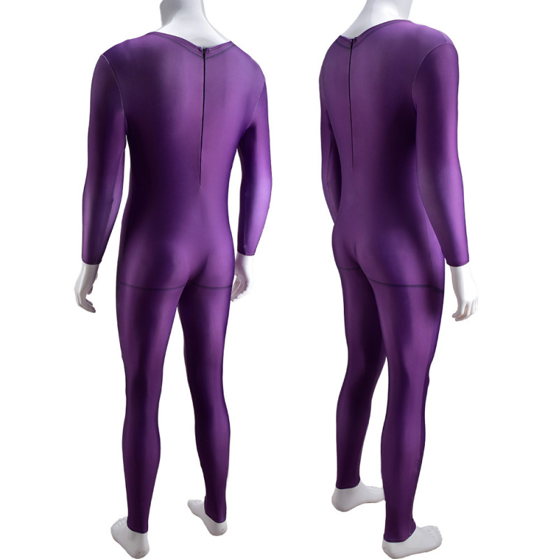 DC Comics The Joker Body Suit Cosplay Costume Adult Kids