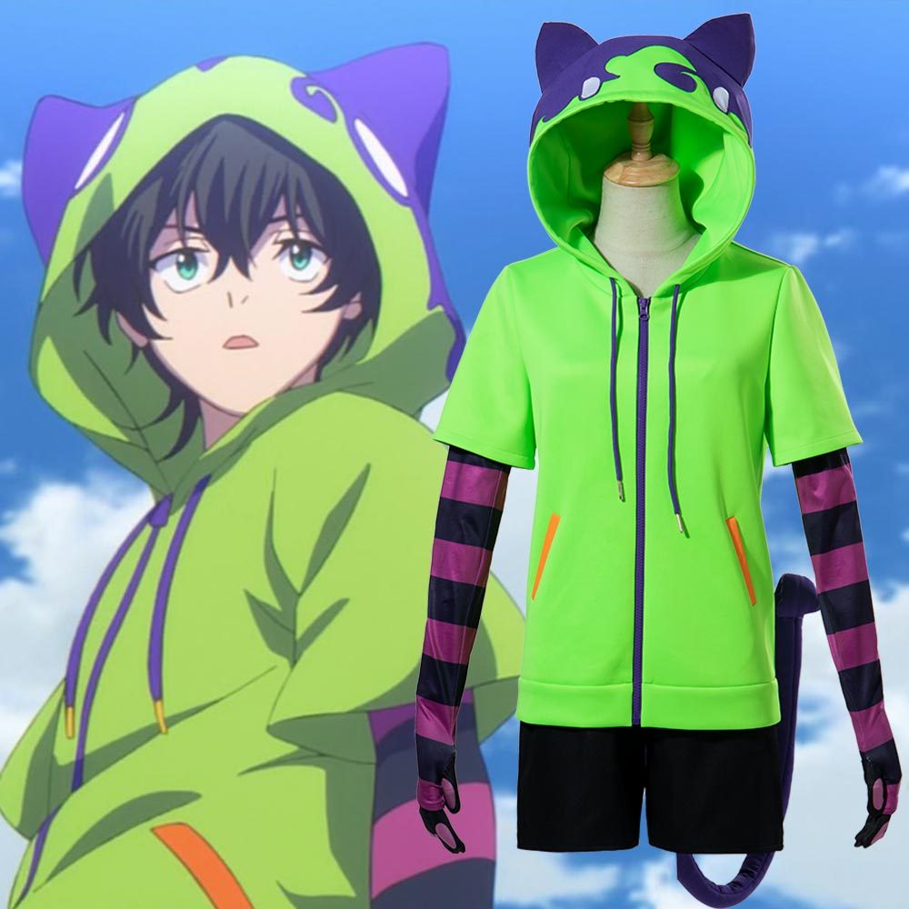 Anime SK8 the Infinity SK∞ Miya Chinen Skater Cosplay Costume