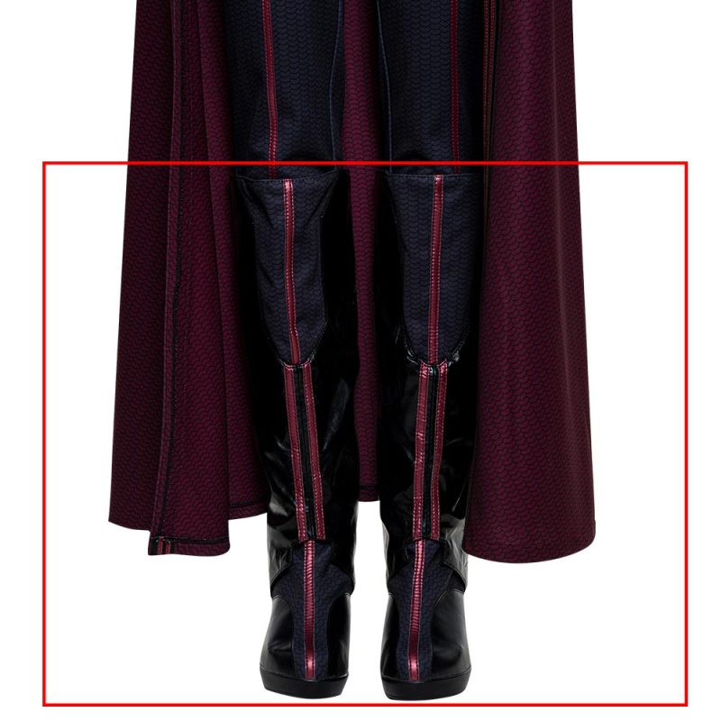 Scarlet Witch Wanda Maximoff Cosplay Boots WandaVision Accessory Takerlama