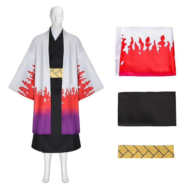 Demon Slayer Kimetsu no Yaiba Kagaya Ubuyashiki Cosplay Costume