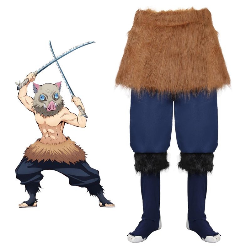 Demon Slayer Kimetsu no Yaiba Inosuke Hashibira Cosplay Costume