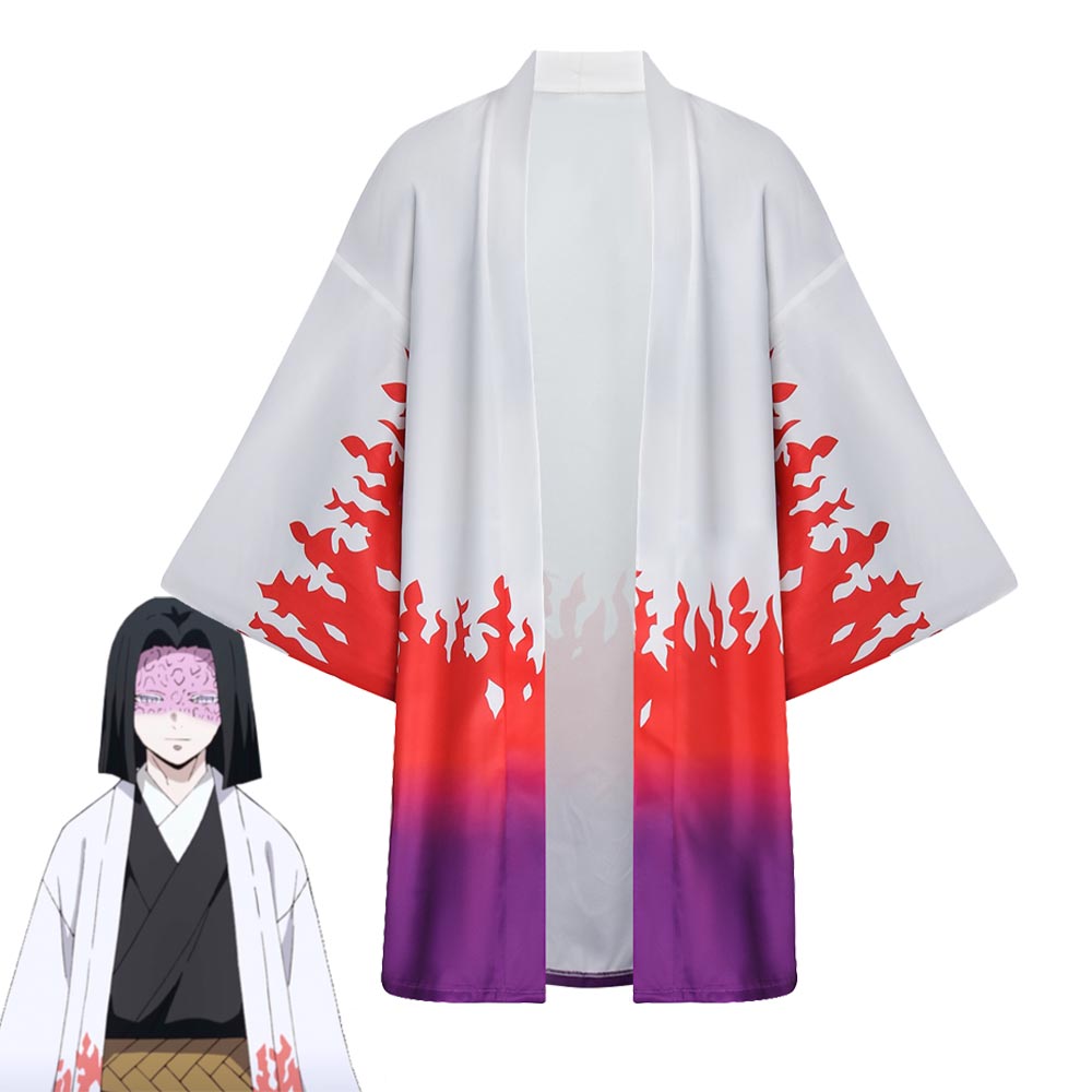 Slayer Kimetsu no Yaiba Kagaya Ubuyashiki Cape Anime Demon Cosplay Costume