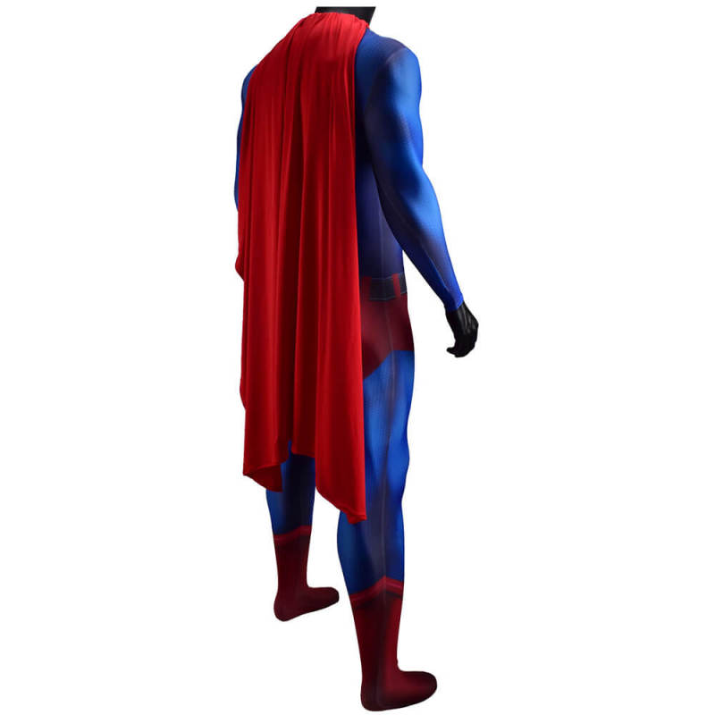 Crisis on Infinite Earths Superman Clark Kent Cosplay Costume Kids Adults