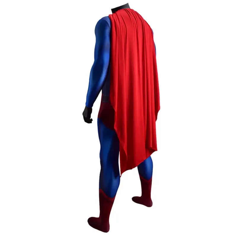 Crisis on Infinite Earths Superman Clark Kent Cosplay Costume Kids Adults