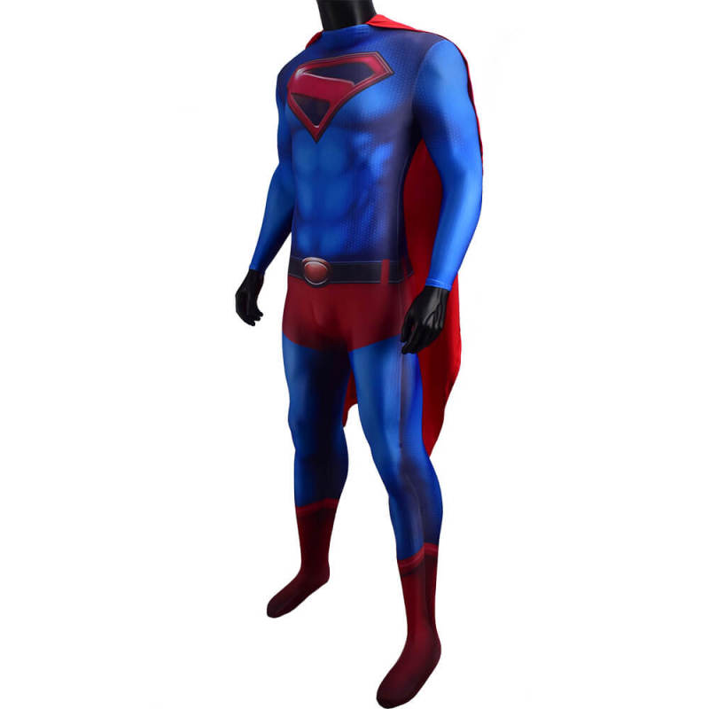 Crisis on Infinite Earths Superman Clark Kent Cosplay Costume Kids Adults