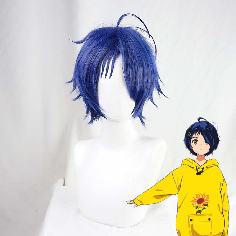 Ohto Ai Cosplay Wig Curly Hair-Wonder Egg Priority