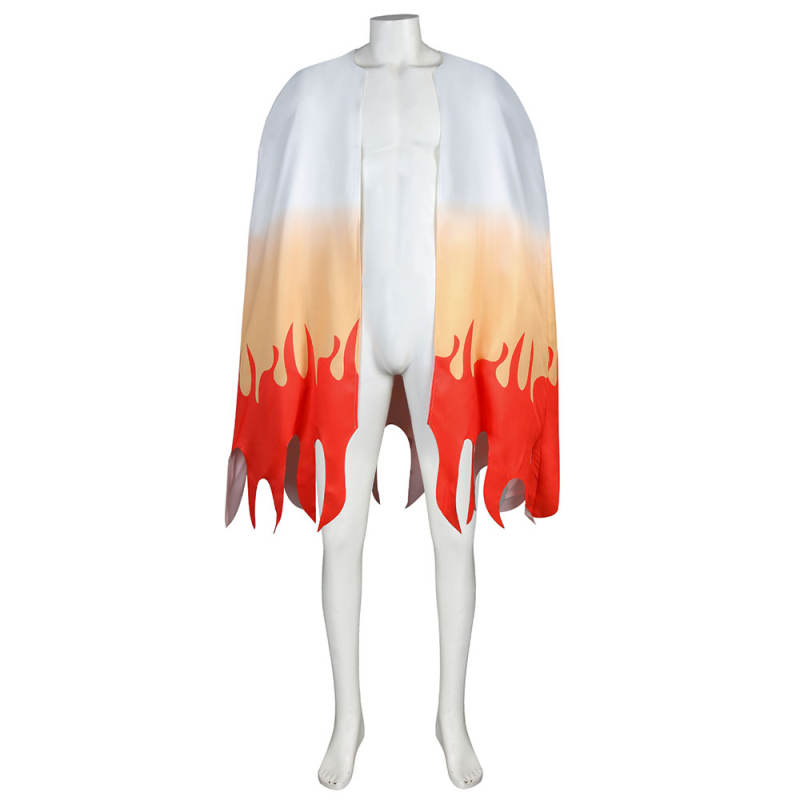 Demon Slayer Kimetsu no Yaiba Rengoku Kyoujurou Cape Cosplay