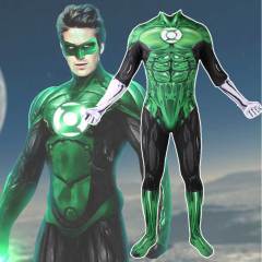 Green Lantern Body Suit Cosplay Costume Adult Kids