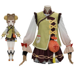 Game Genshin Impact Yaoyao Cosplay Costume