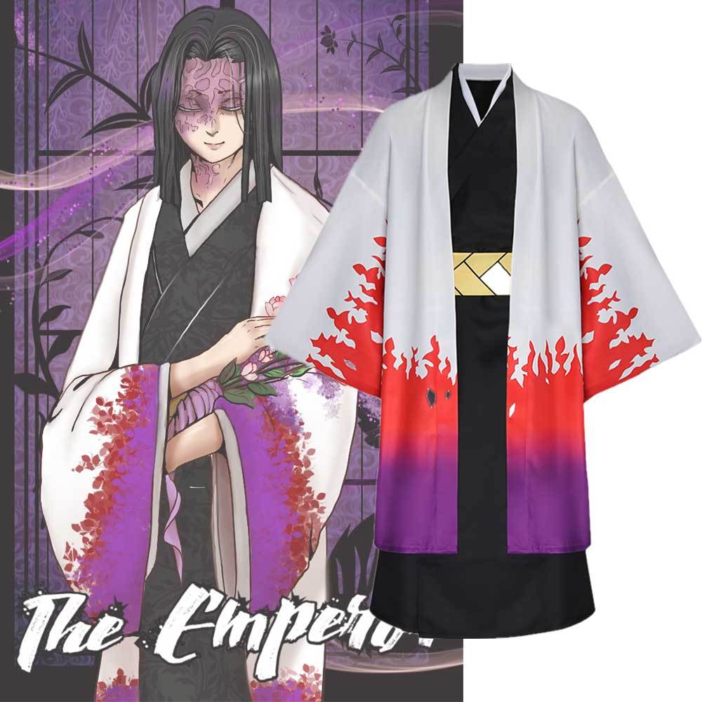 Demon Slayer Kimetsu no Yaiba Kagaya Ubuyashiki Cosplay Costume