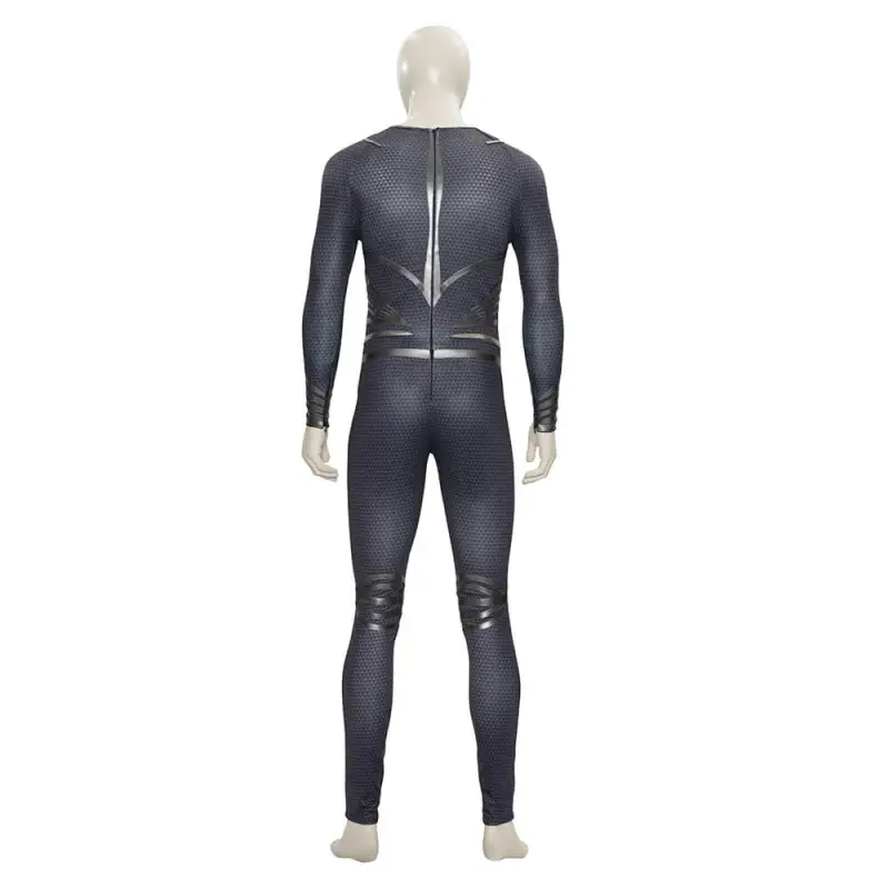 Superman Black Suit Cosplay Costume