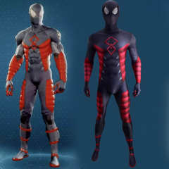 Spiderman PS4 Electro Proof Suit Cosplay Costume Adult Kids