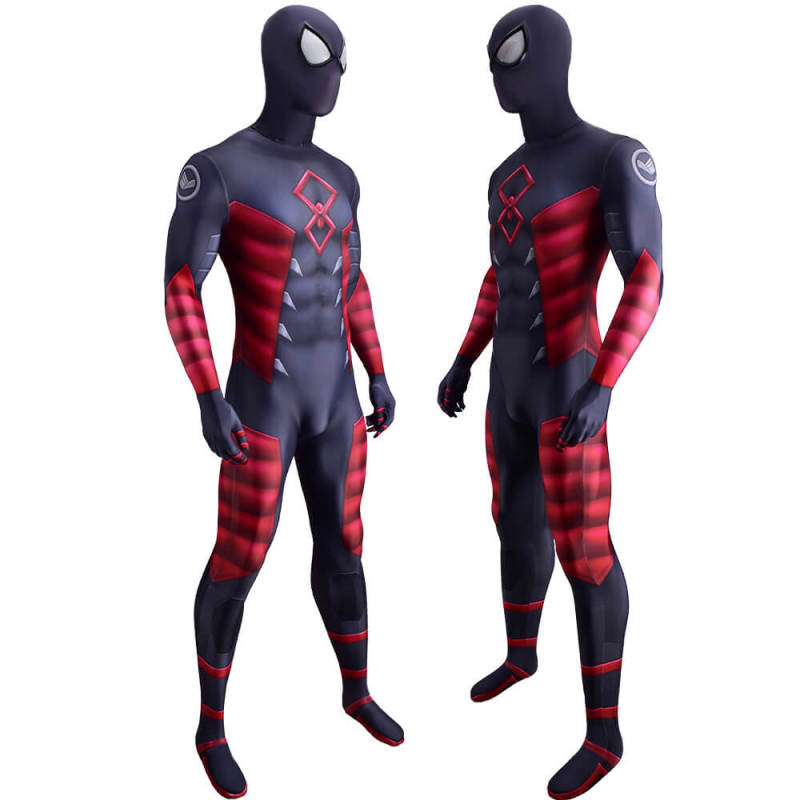 Spiderman PS4 Electro Proof Suit Cosplay Costume Adult Kids
