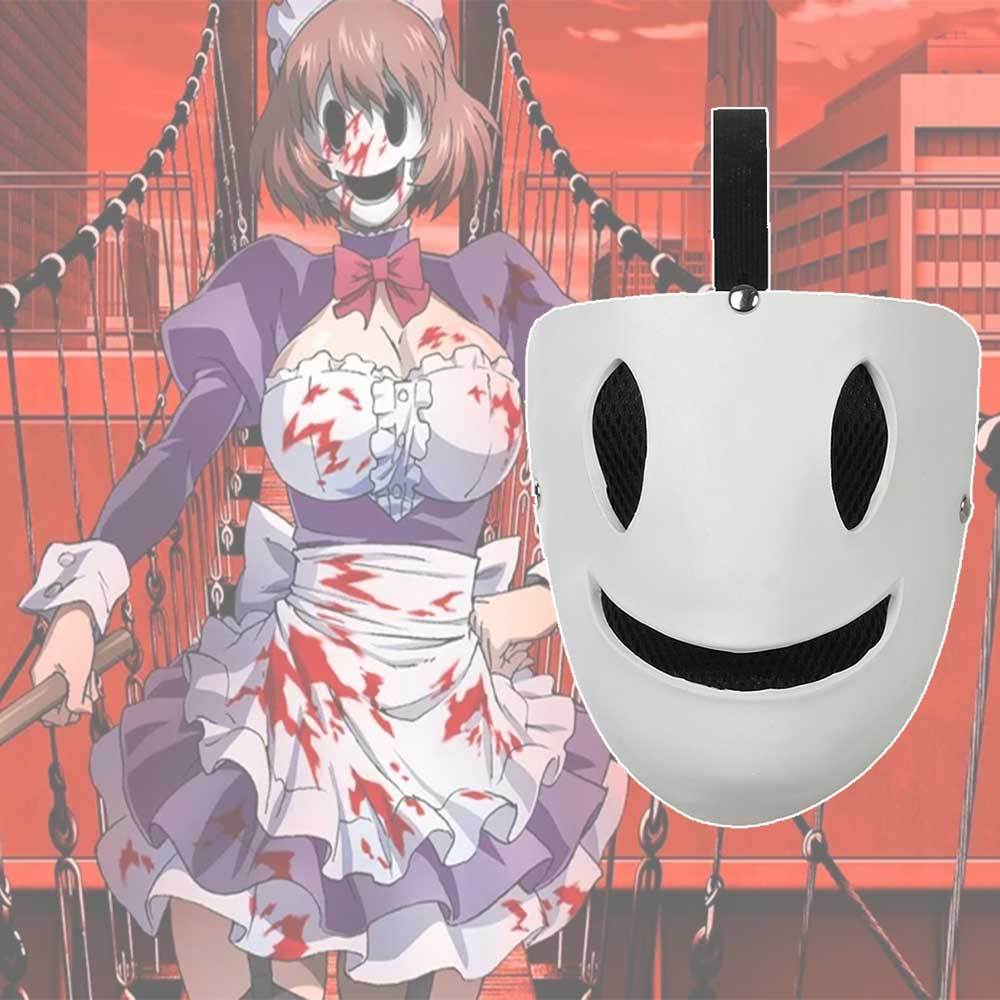 High-Rise Invasion Sniper Mask Yuka Makoto Maid Halloween Cosplay Props (Ready to Ship)