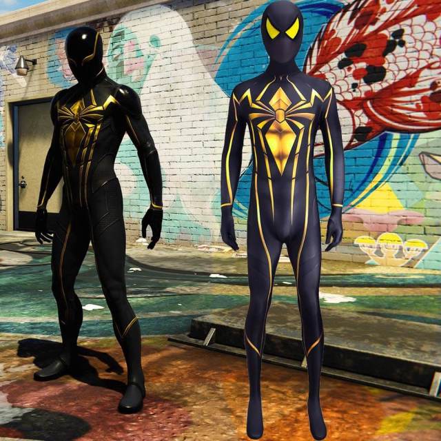 Marvel's Spider-Man 2 PS5 Peter Parker Costume Cosplay Suit Bodysuit Kids  Handma
