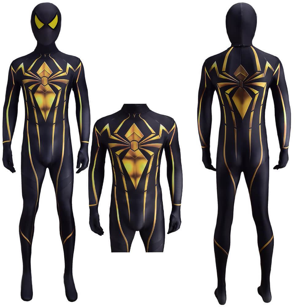 Spiderman PS4 Spider Armor MK II Suit Cosplay Costume Adult Kids