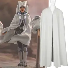 Ahsoka Tano White Cosplay Cape Star Wars The Clone Wars In Stock-Takerlama