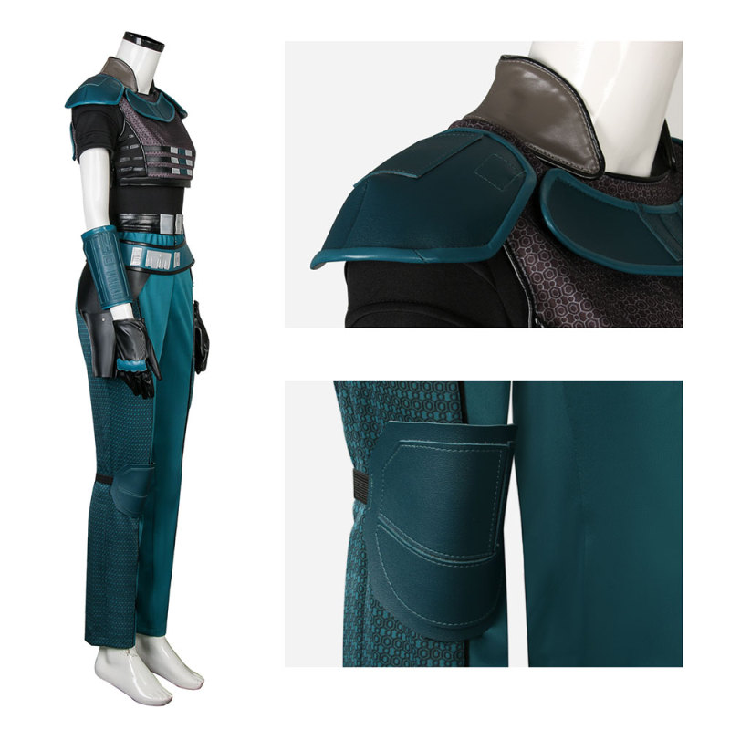 Star Wars The Mandalorian Cara Dune Cosplay Costume No Boots