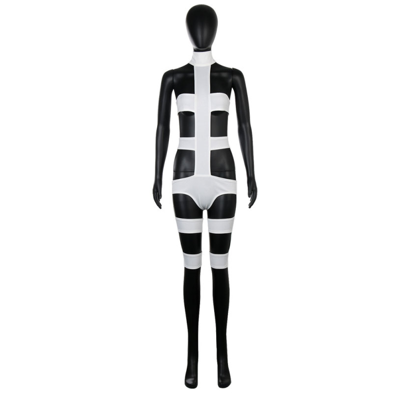 The Fifth Element Leeloo Costume Sexy Women  Bandages Cosplay Suit (Ready To Ship）Takerlama
