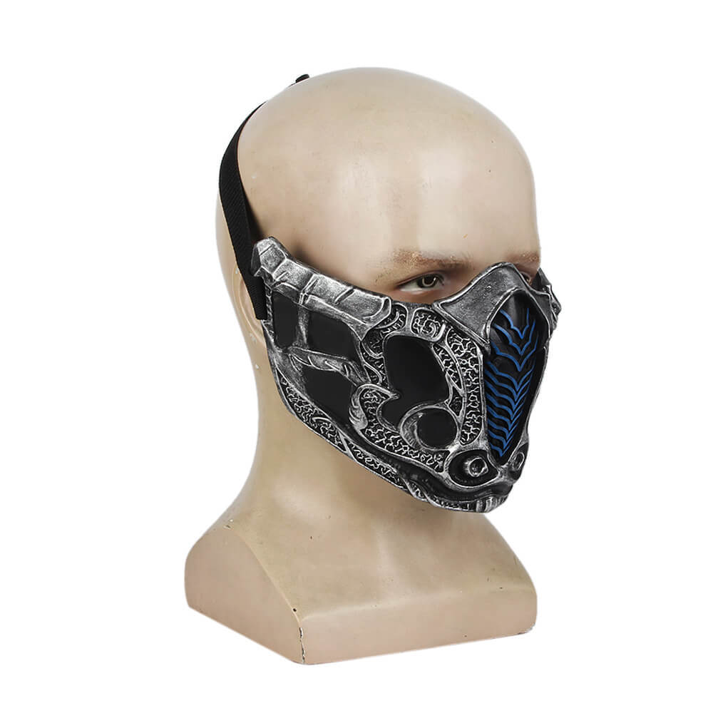 2021 Movie Mortal Kombat Sub Zero Black Face Mask
