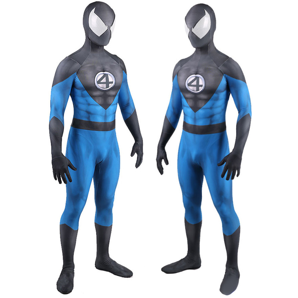 Spiderman Fantastic 4 Cosplay Costume Adult Kids