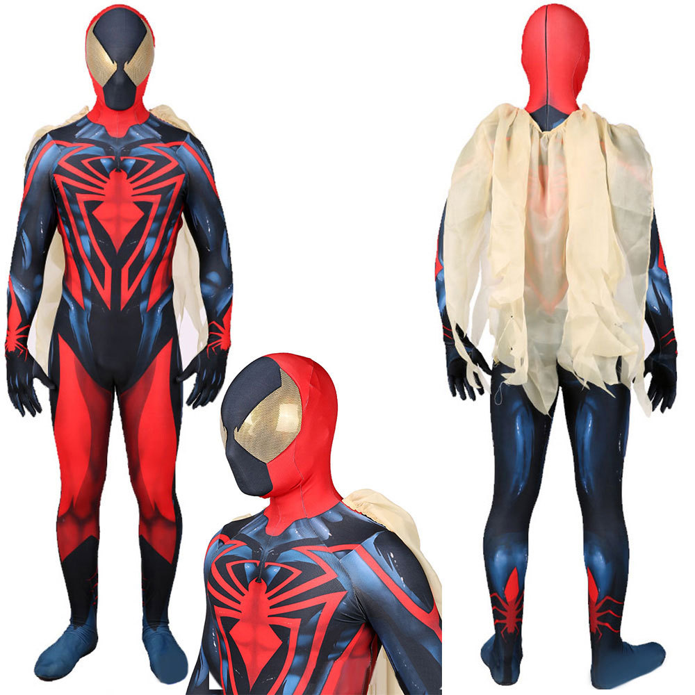 Spiderman Unlimited Peter Parker Cosplay Costume Kids Adults